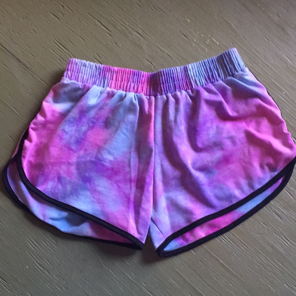 Tie dye shorts